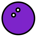 balle de squash violette